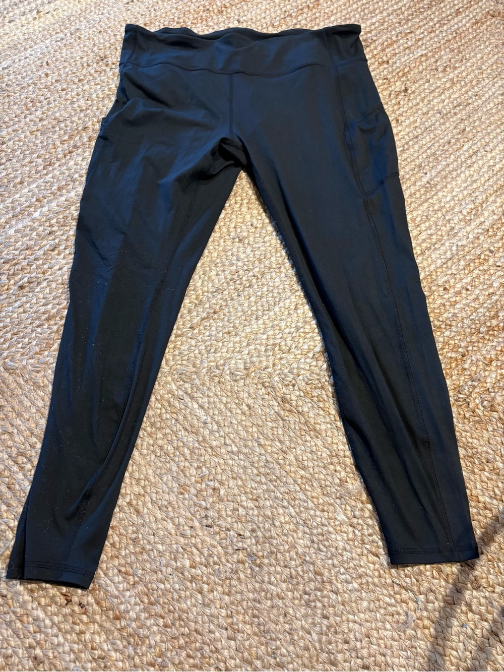 Leggings Depot Pants Womens plus 3x black leggings Yoga High Rise Pockets